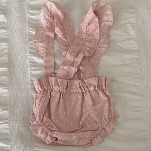 Pink Ruffled Kids Formal Bottoms